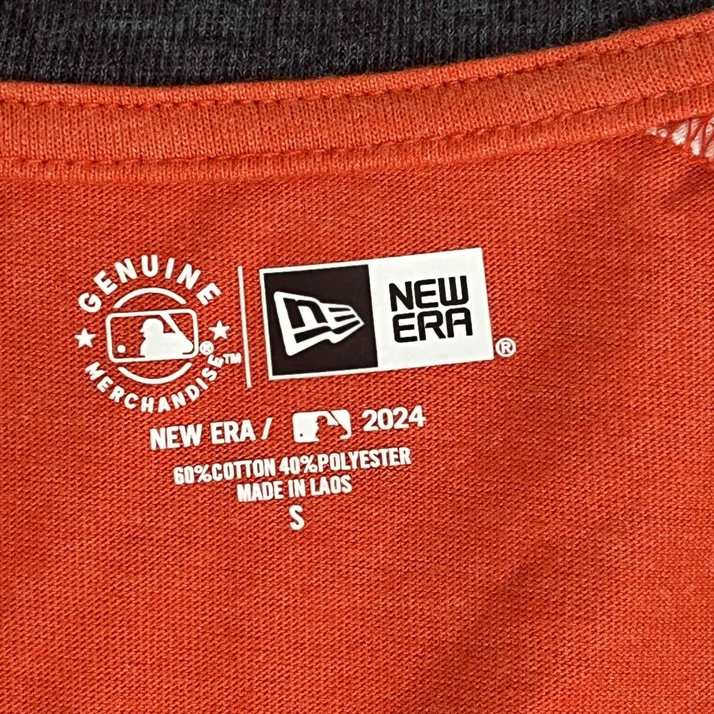 NWT‎ Houston Astros Baseball V Neck T Shirt Top Size S - Picture 3 of 8